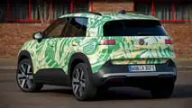 Versão da série VW ID Cross disfarçada em fotos de fábrica (2026)