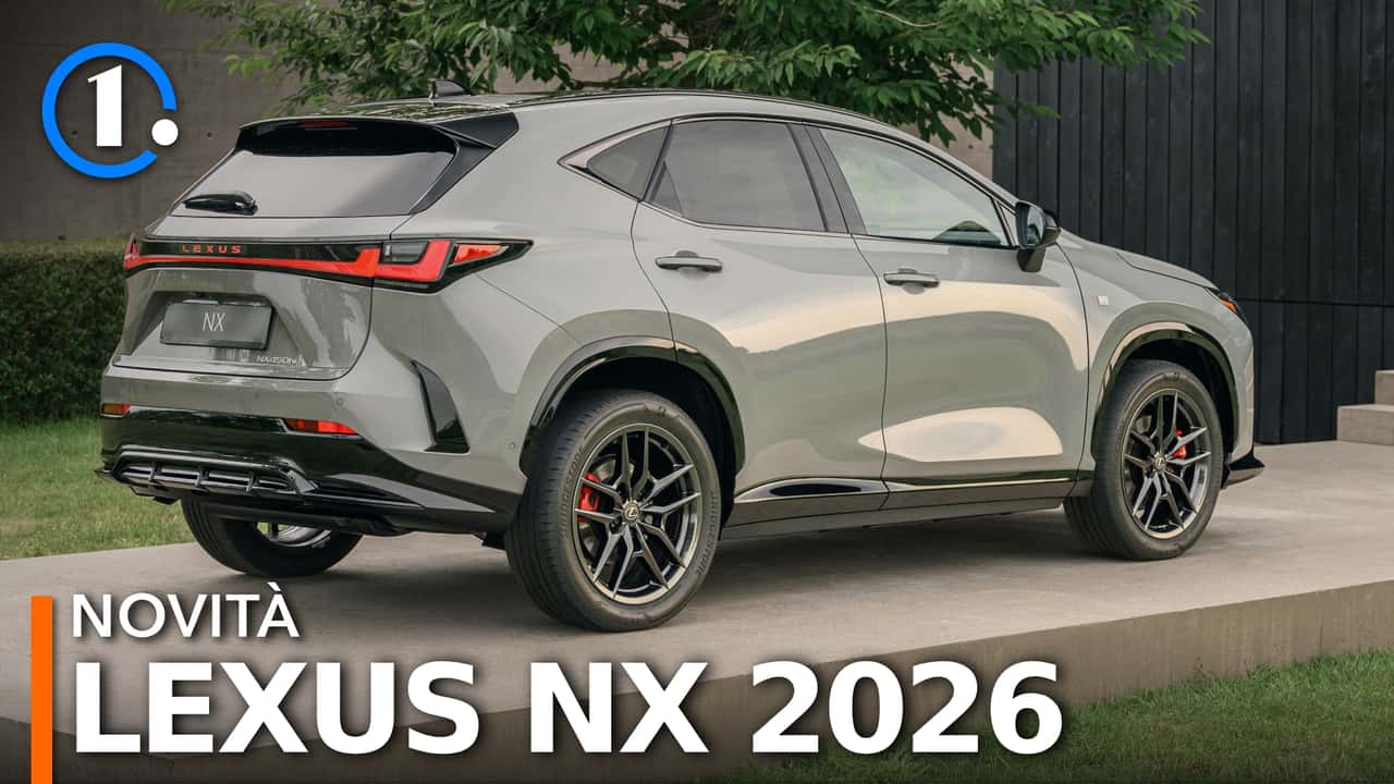 La nuova Lexus NX consuma meno e può fare 100 km in elettrico
