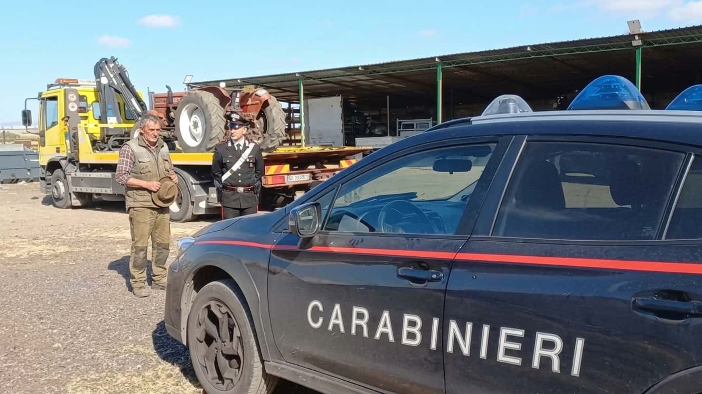 Refurtiva agricola da 100 mila euro recuperata nel Vercellese