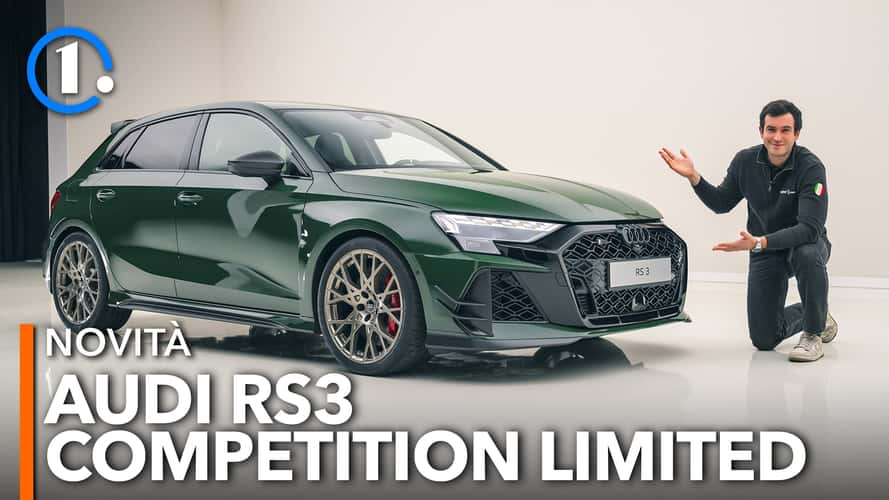 Ecco l'Audi RS 3 da track day con l'assetto a ghiera regolabile