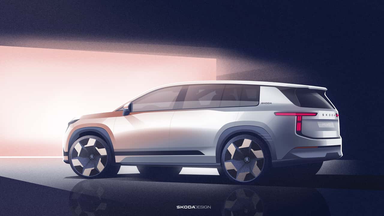 Skoda Peaq, primi bozzetti ufficiali