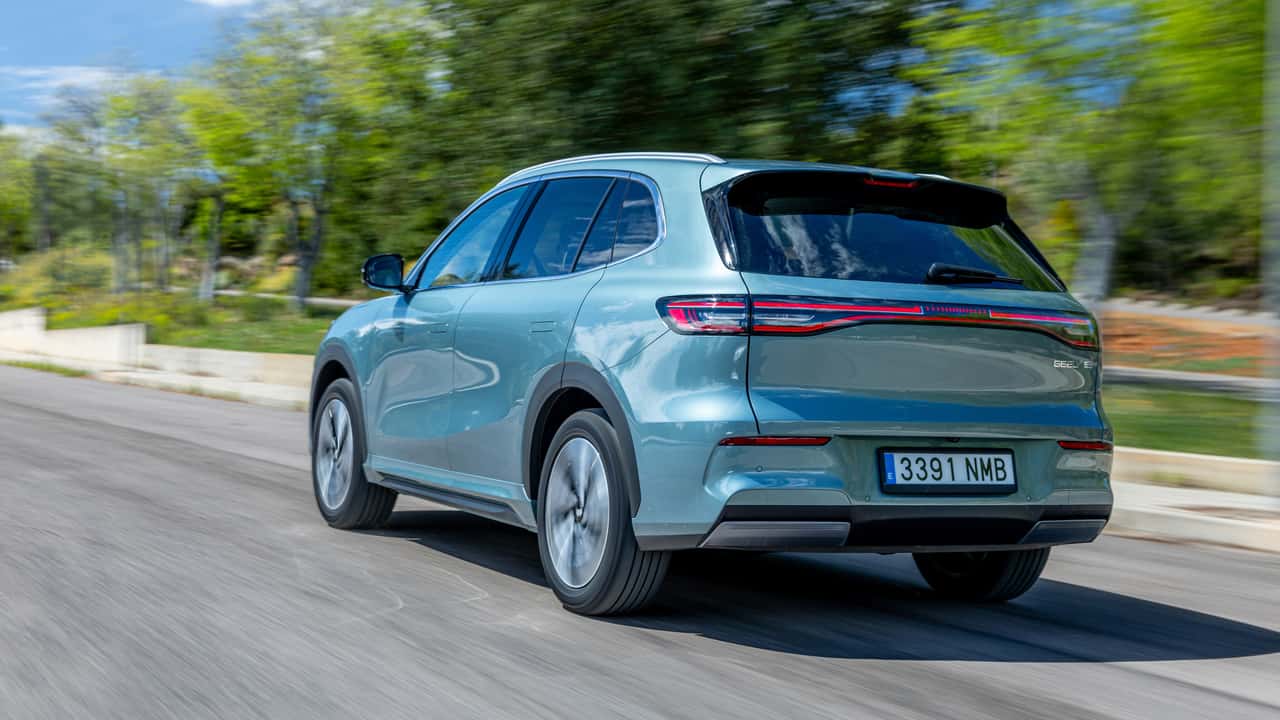 Prueba Geely E5 2026