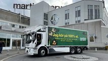 Volvo FE Electric con unità Frigoblock di Martin & Servera