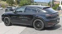 Porsche Cayenne Turbo Coupe Spion Fotos hintere Ecke