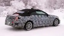 Mercedes-Benz CLE-Class Convertible Spy Shots Back View