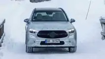 Mercedes GLC (2022) als Prototyp bei der Wintererprobung