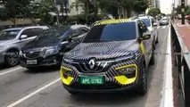 Flagra do Renault Kwid E-Tech no Brasil