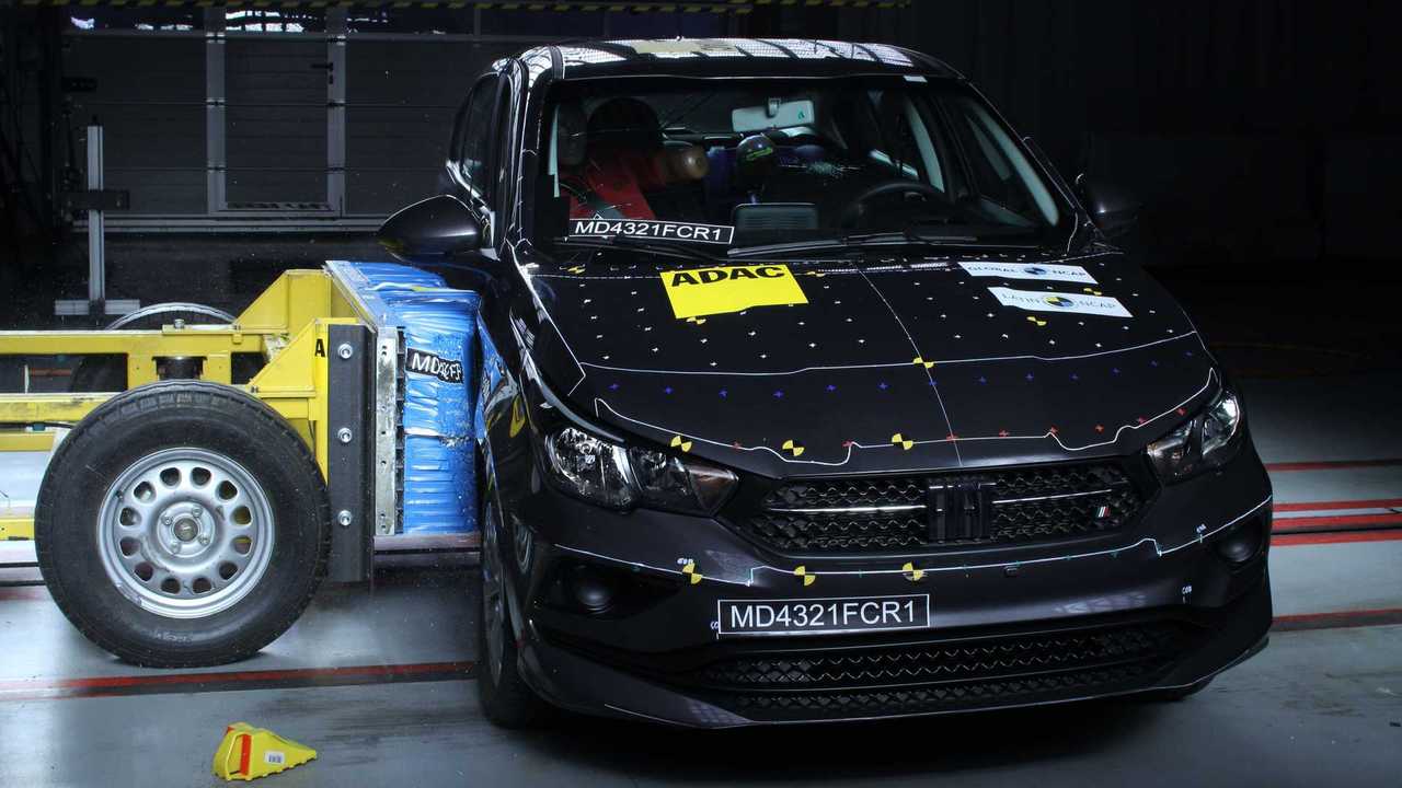 Fiat Argo e Cronos - Teste de colisão 2021