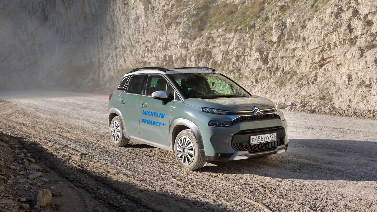 Citroen C3 Aircross на шинах Michelin Primacy 4+