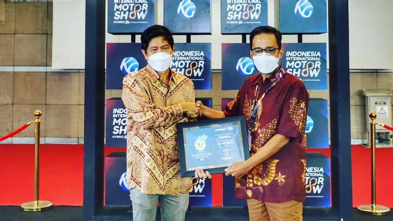 Honda HR-V dan Brio meraih penghargaan dalam ajang Indeks Kebahagiaan Berkendara tahun 2022.