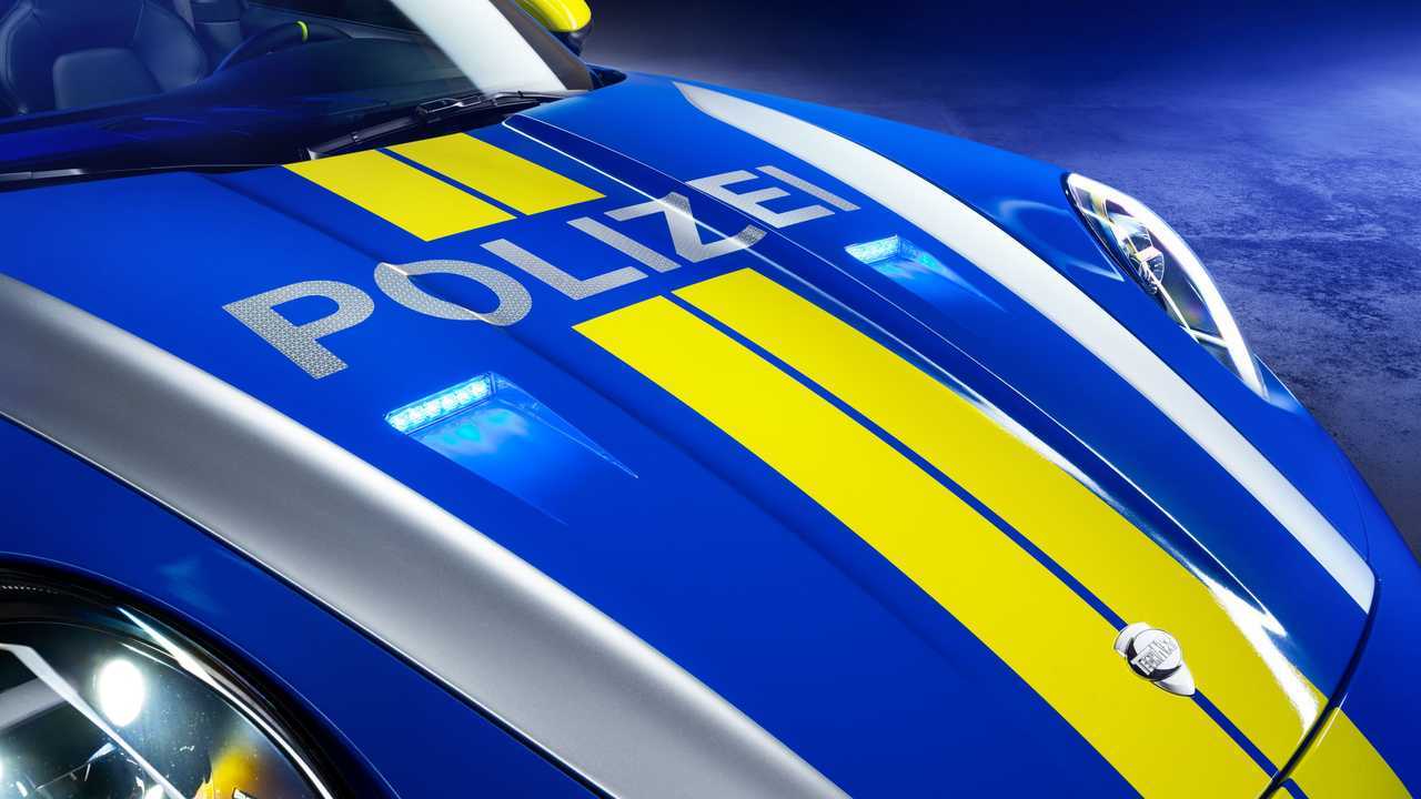 Porsche 911 Targa 4 de policía por Techart