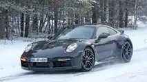 Porsche 911 Sport Classic Spy Shots Front