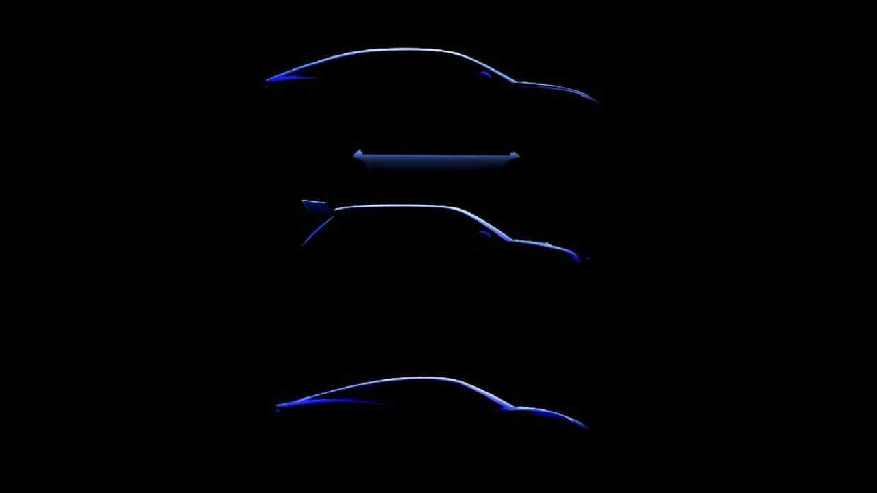 Alpine-Elektromodelle Silhouetten