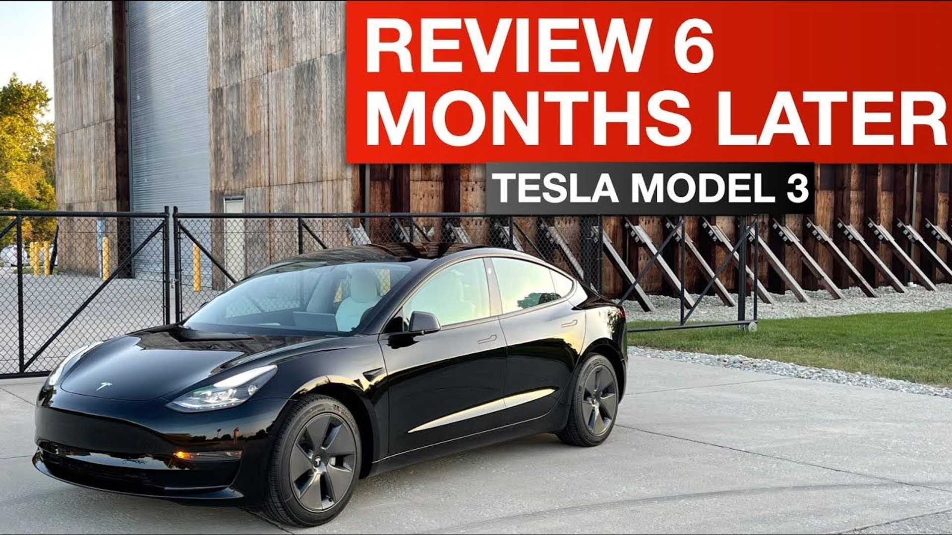 Base Tesla Model 3 6 Month Review