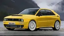 Lancia Delta Integrale als inoffizielles Rendering