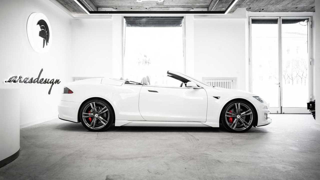 Tesla Model S Cabriolet by Ares
