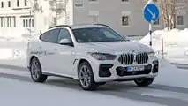 BMW X6 restyling, le foto spia