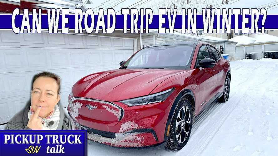 This Ford Mustang Mach-E Winter Road Trip Didn't Go As Planned
