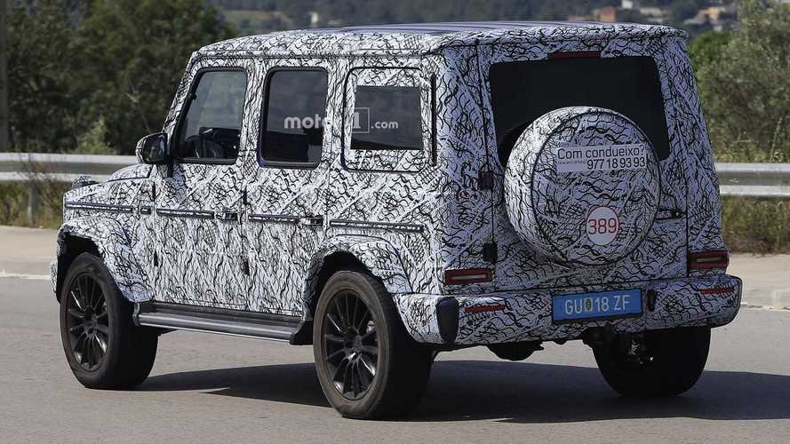 2018 Mercedes G-Class spy photo