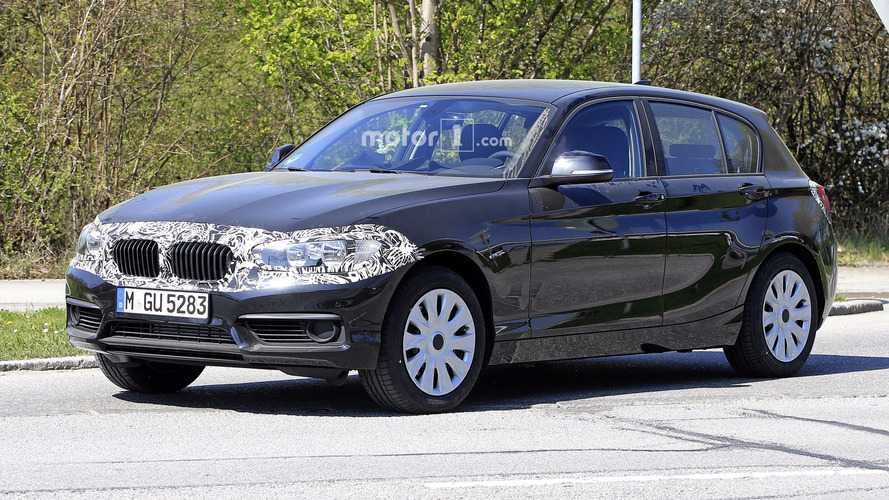 2018 BMW 1 Series facelift spy photo