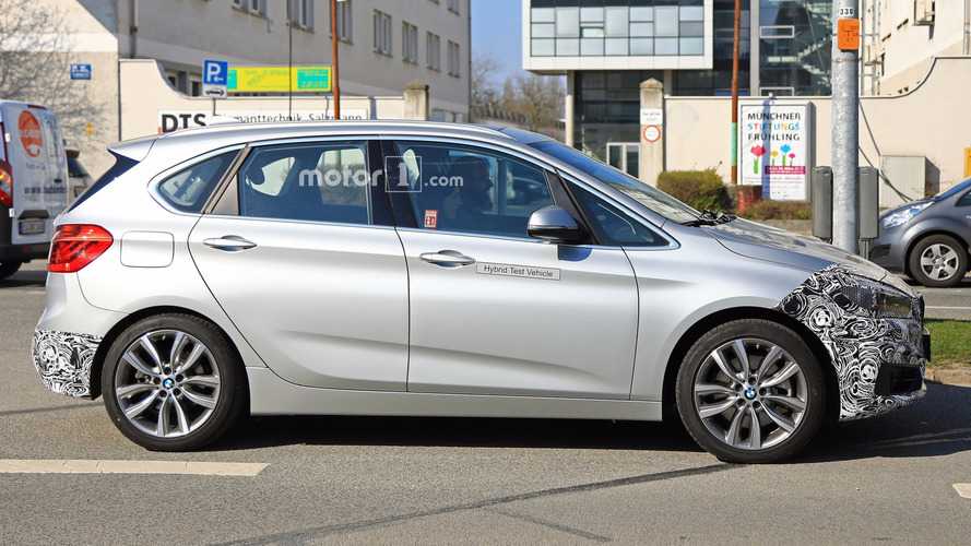 2018 BMW 2 Series Active Tourer facelift spy photo
