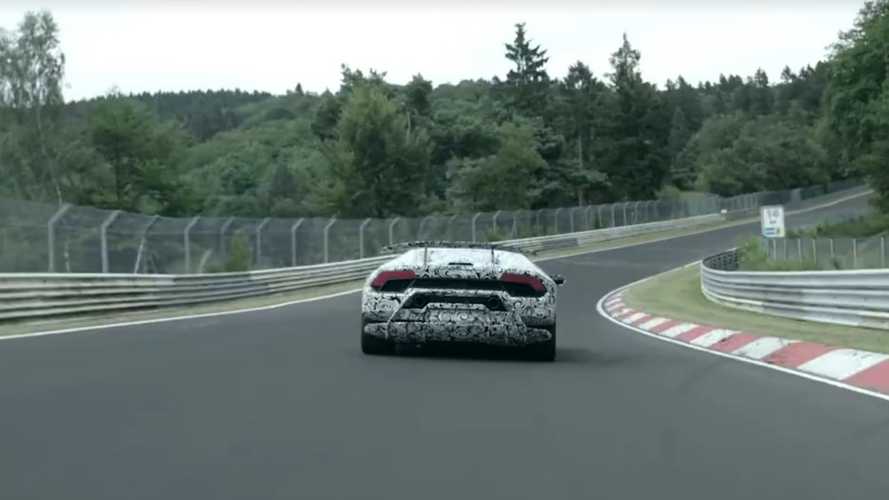 VIDÉO - Lamborghini Huracan Performante, les images embarquées du record !