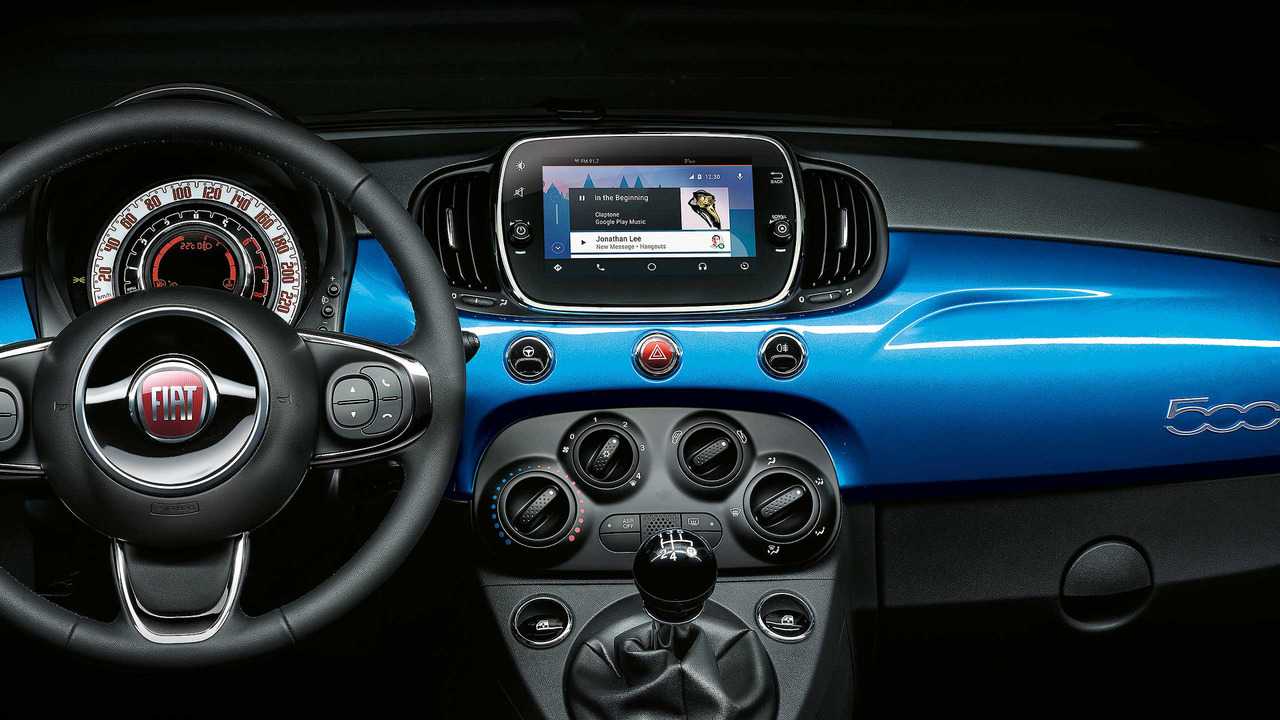 Fiat 500 Mirror Android Auto