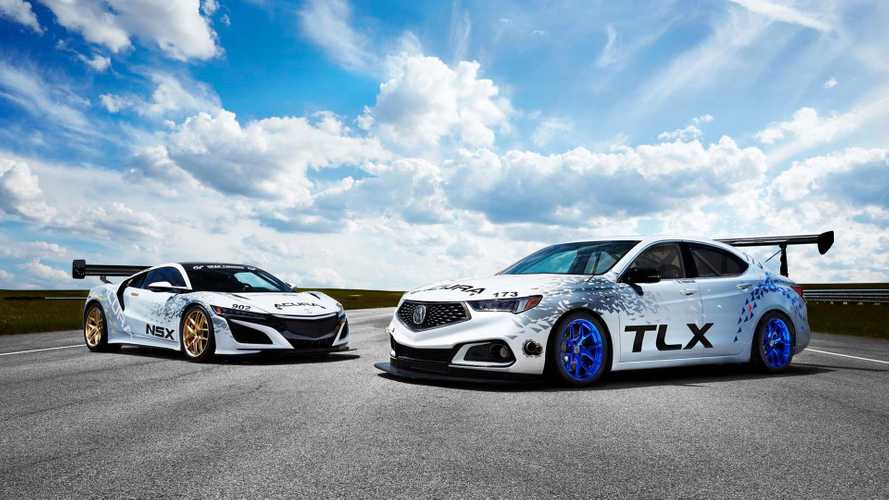 Acura NSX ve TLX - Pikes Peak 2017