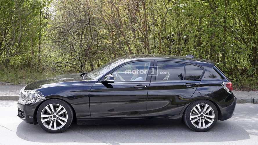 2018 BMW 1 Series facelift spy photo