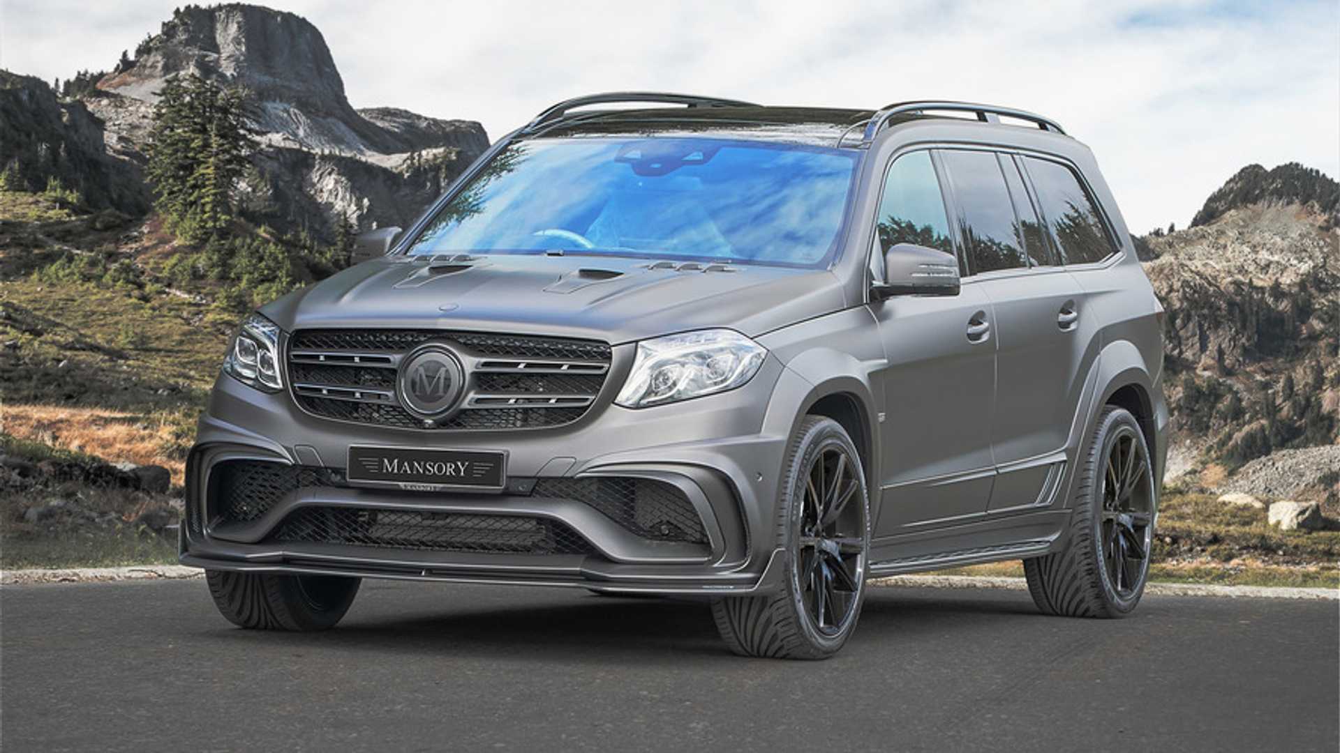 Mansory Finds A Way To Make The Mercedes Amg Gls63 More Menacing