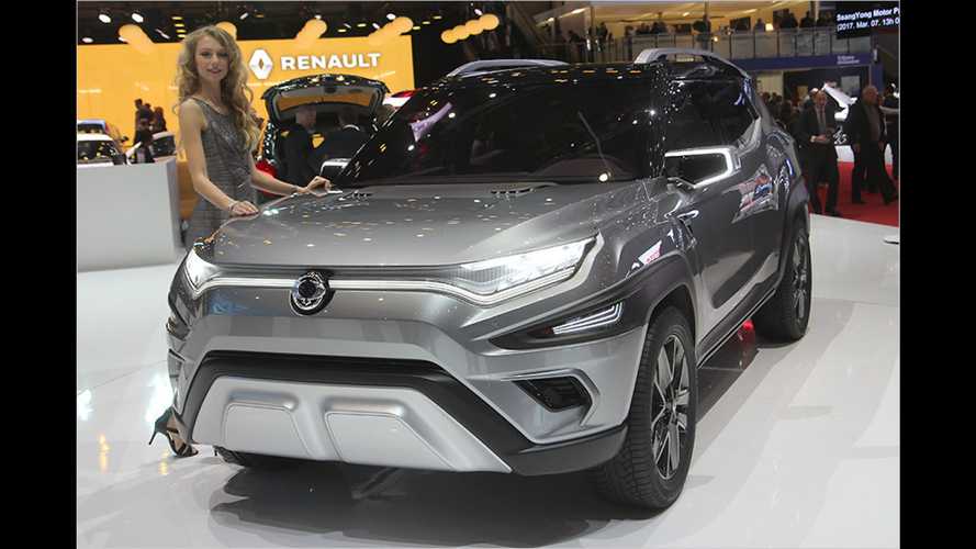 SUV-Studie XAVL und Korando Facelift