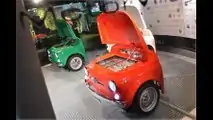 Fiat 500 als Kühlschrank