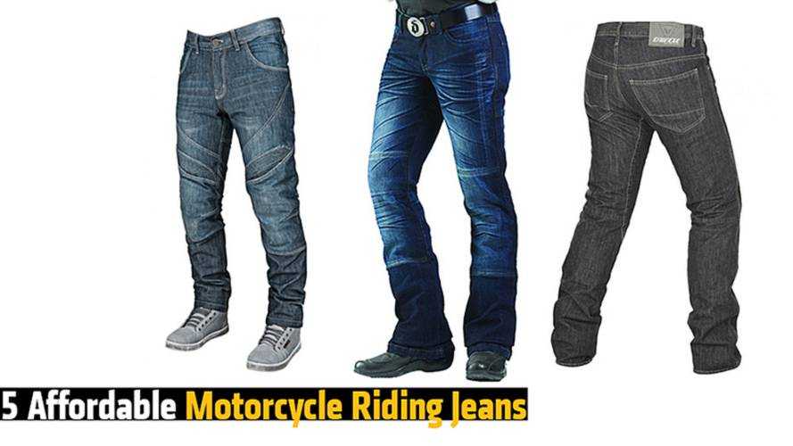 5 Affordable Motorcycle Riding Jeans