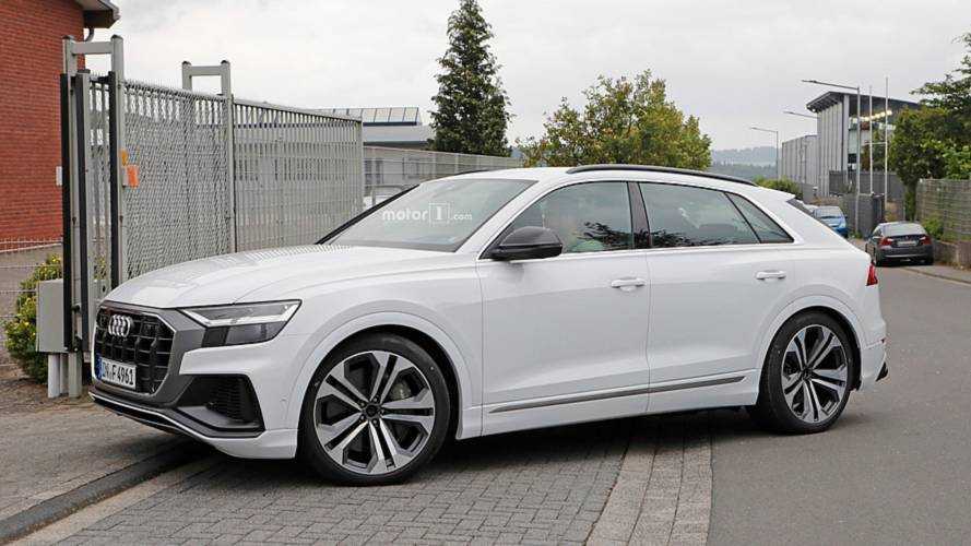 Audi SQ8 Uncovered Spy Photos