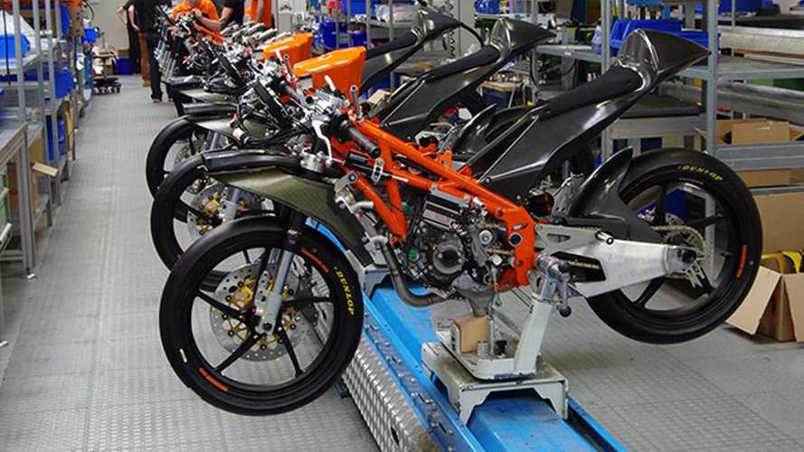 Building the KTM Moto3 production racer