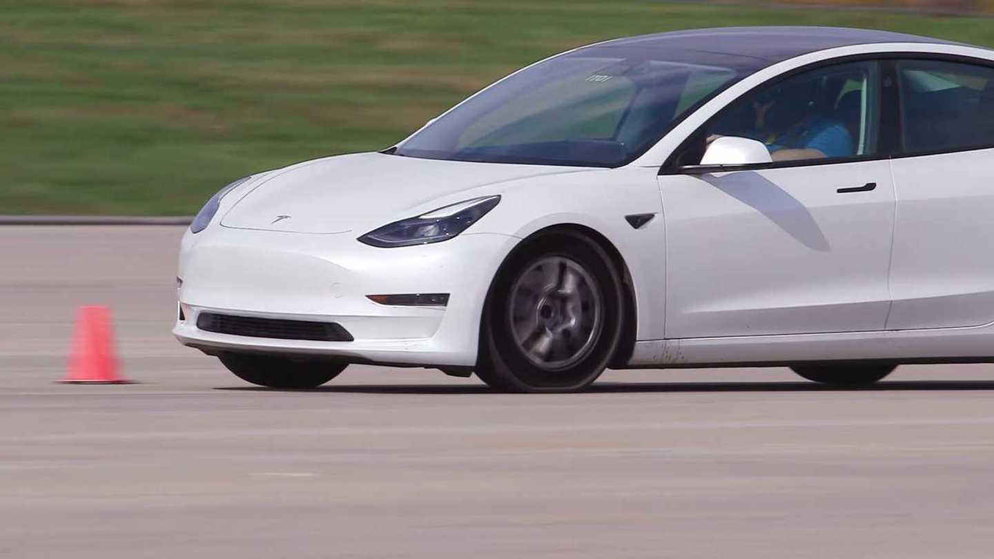 Watch Goodyear Testing Tesla Model 3 With Airless Tires