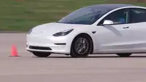 Goodyear teste la Tesla Model 3 avec des pneus sans air
