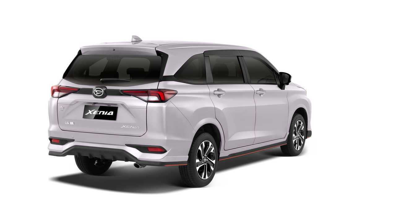 All New Xenia Exterior Tampak Perspektif Belakang - Varian 1.5R ADS