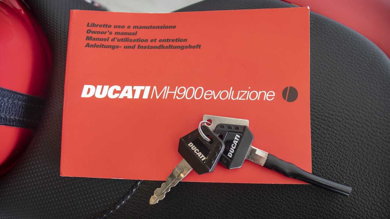 2-mile Ducati MH900e Bring a Trailer