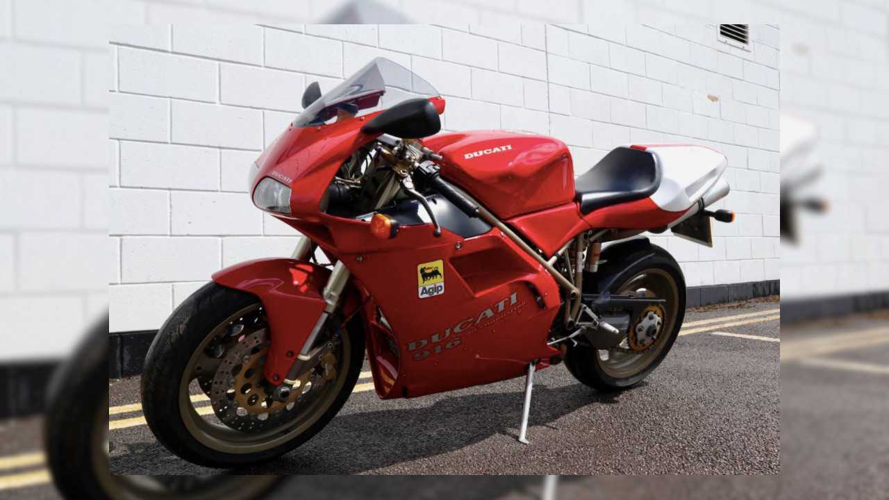 This Beautiful 1997 Ducati 916 Could Be Yours
