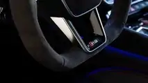 2022 Audi RS E-Tron GT Interior Steering Wheel Details