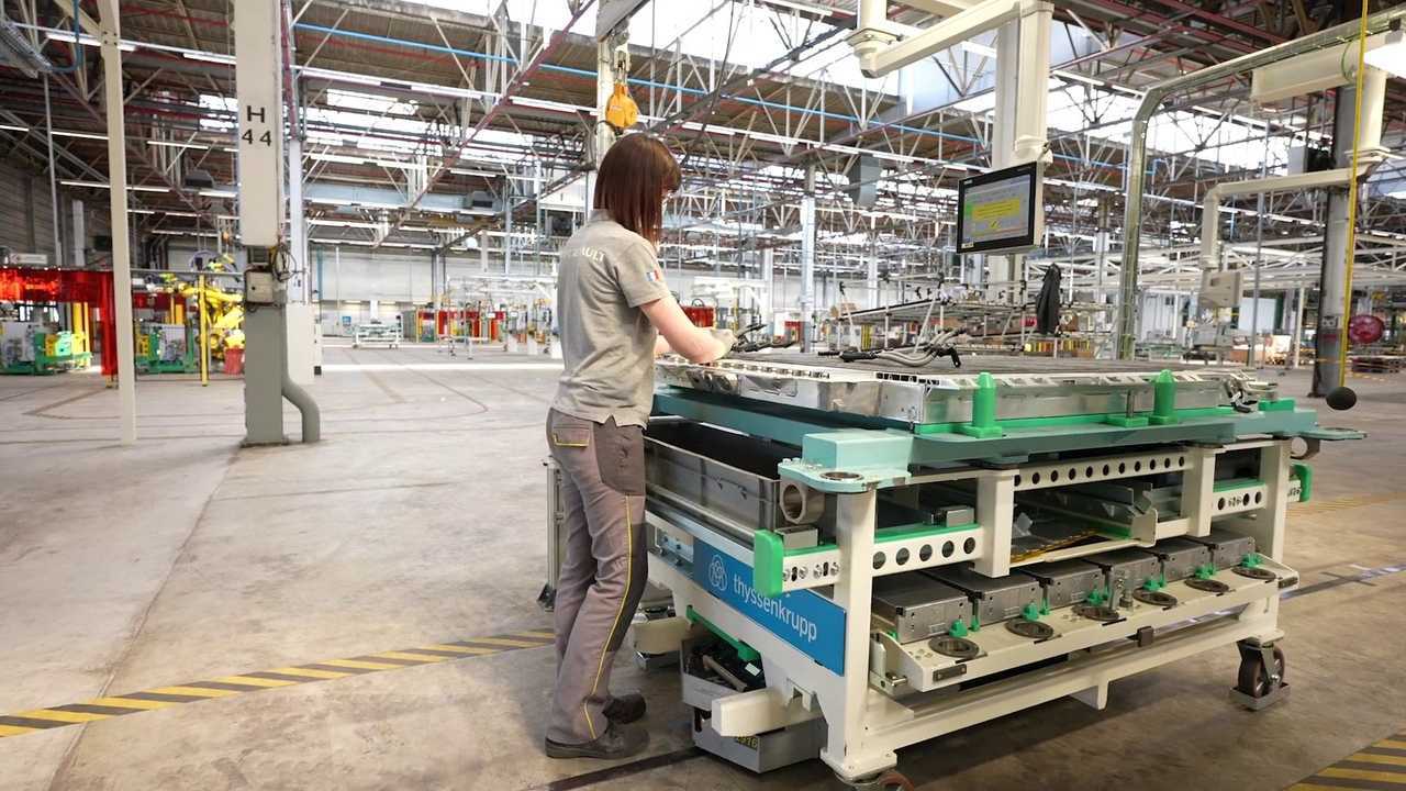 Lo stabilimento di Renault a Douai