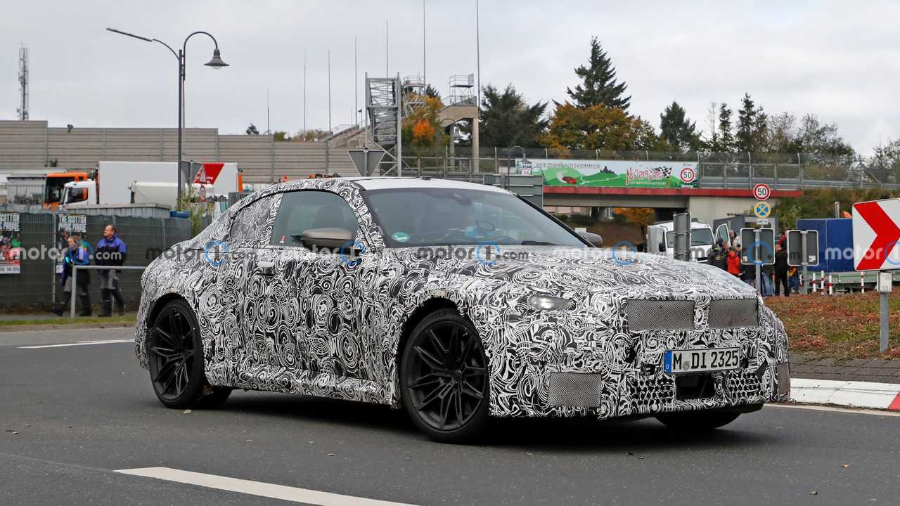 Nuova BMW M2 Competition, la G87 gira al Nurburgring