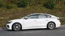 Volkswagen Aero B EV Sedan Side View Spy Photo