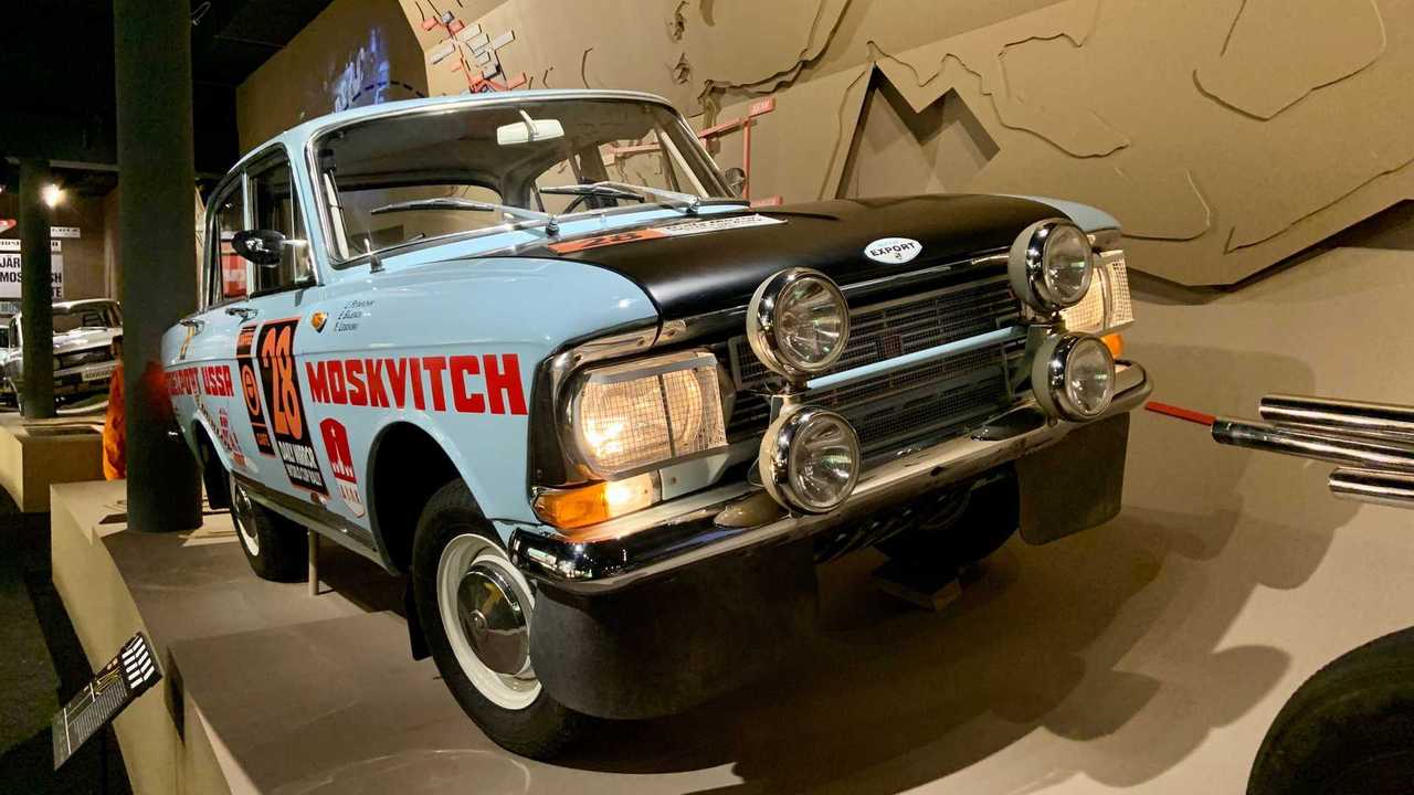 Реплика «Москвича-412» для ралли-марафона Лондон-Мехико