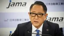 Akio Toyoda presiding over the JAMA September 9 press conference 2