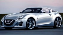 Nissan 390Z Rendering