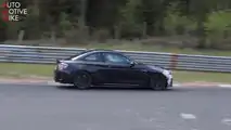 2018 BMW M2 CS screenshot from spy video