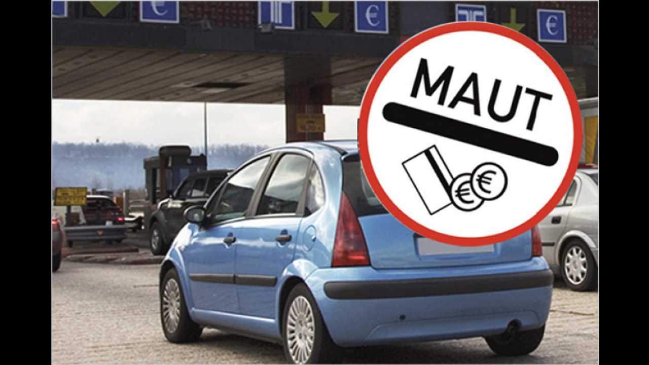 Hier zahlen Sie Maut