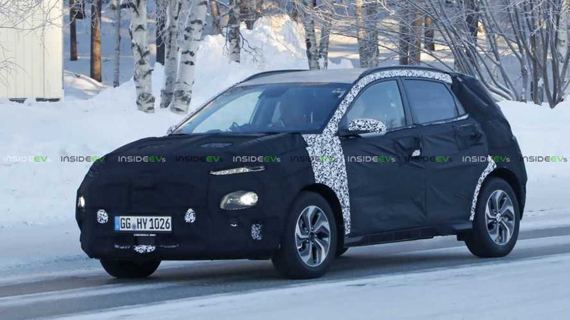 Hyundai Kona Phev Spied For First Time
